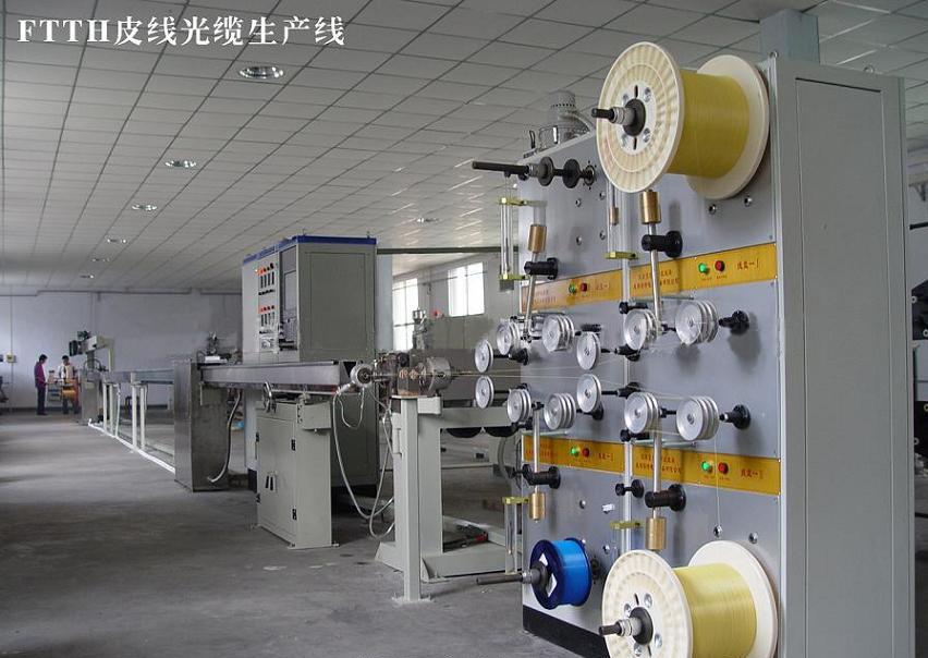 Cable equipment, rubber wire, fiber optic production line