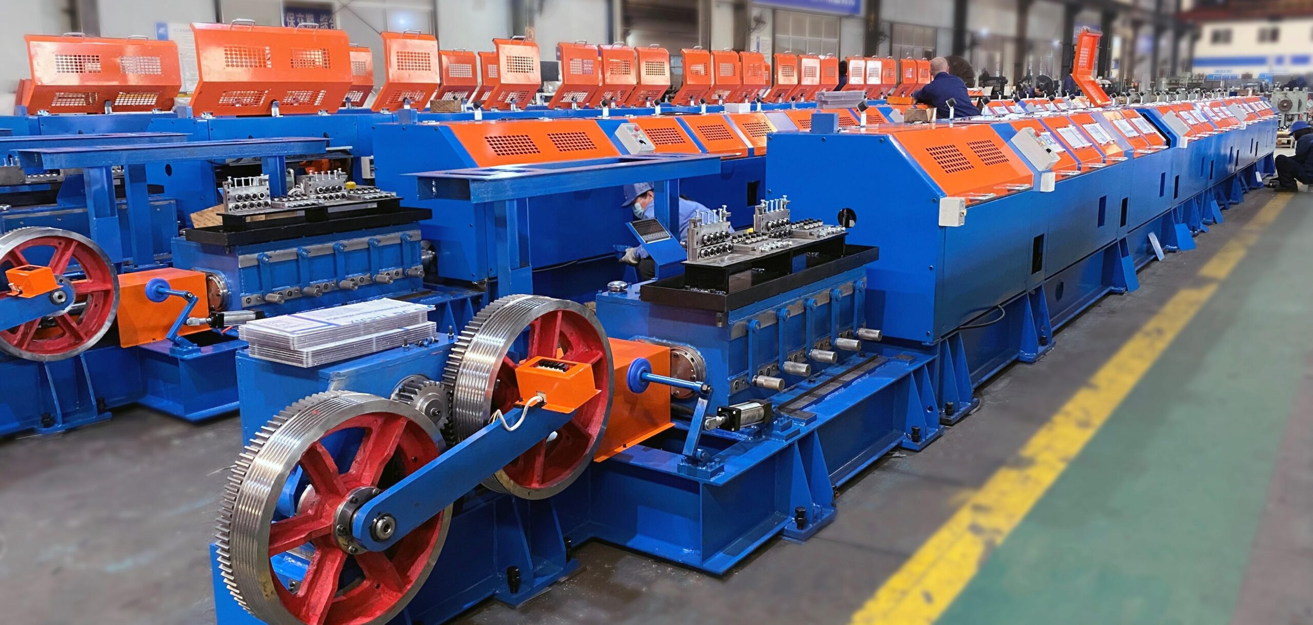 What are the production equipment for wires and cables