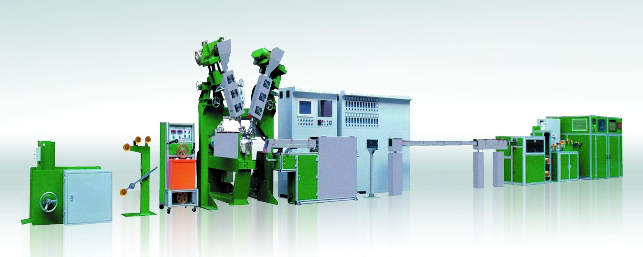 Three layer co extrusion physical foaming extruder