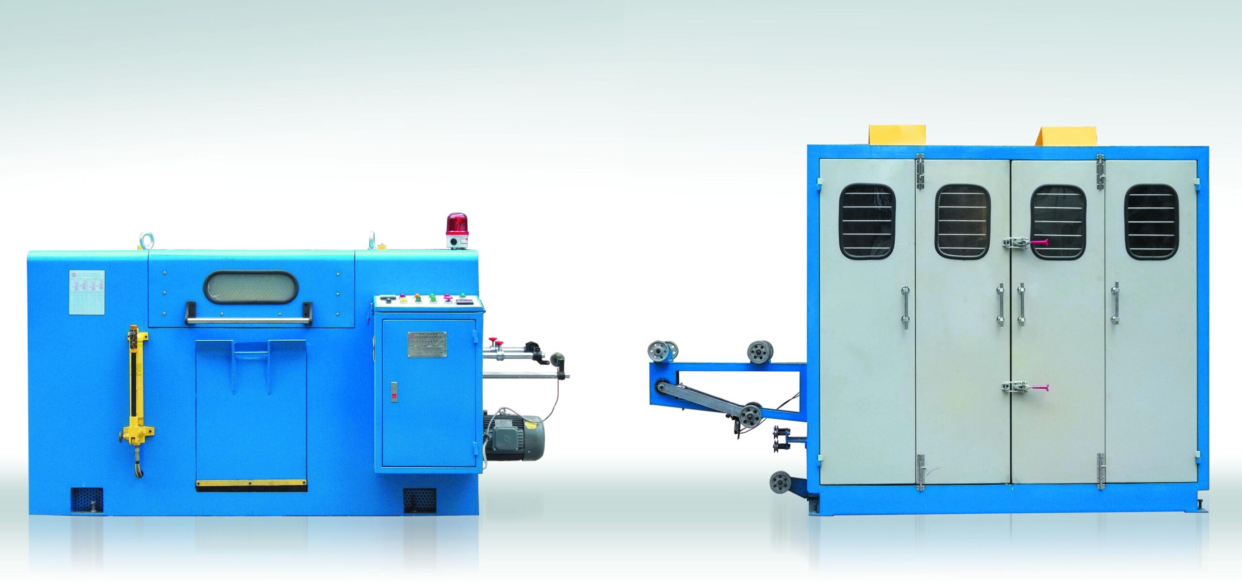 Ø 500 high-speed twisting machine+vertical double disc anti twist